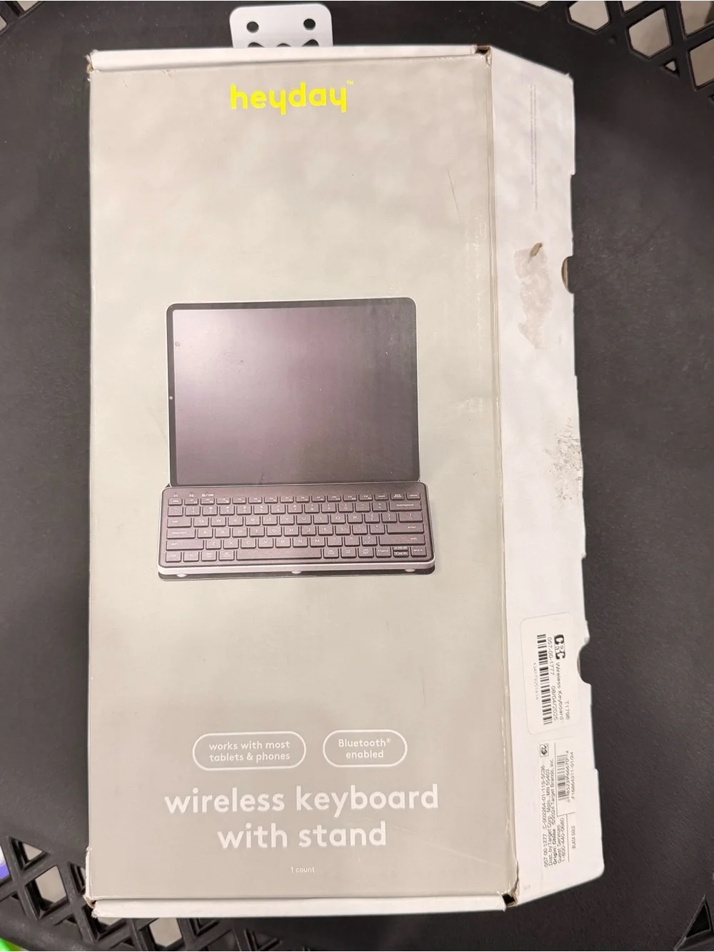 HEYDAY Wireless Keyboard with Stand